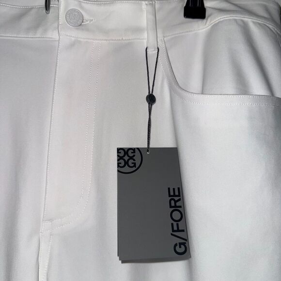 G/Fore Men's 5 Pocket 4 Way Stretch Straight Leg Golf Pant - Sno 36x32 - Picture 4 of 7